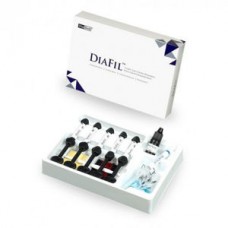 DiaFil   Набор (5 шпр*4 г+5 мл+3 мл) универсальный наногибридный композит,  Диафил DiaDent