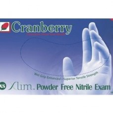 Перчатки Cranbarry Xlim нитрил M неопудренные/текстура на пальцах, фиолетовые Cranberry мед