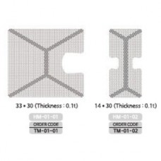 Micro Titanium Core Mesh, Hole Diam. 0.36, 14 x 30, Thickness 0.1t, TM-01-02 MCT implant