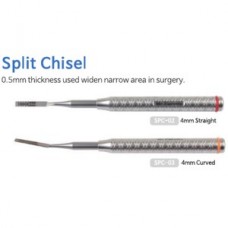 Split chisel 4 mm curved, SPC-03 MCT implant