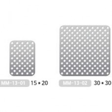Titanium Mesh, 15 x 20, Hole Diam. 1.3, Thickness 0.1t, MM-13-01 MCT implant