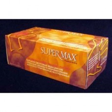 SUPERMAX перчатки б/т M (POWDER-FREE) 7-8/перчатки латексные, текстурированные, без пр Supermax